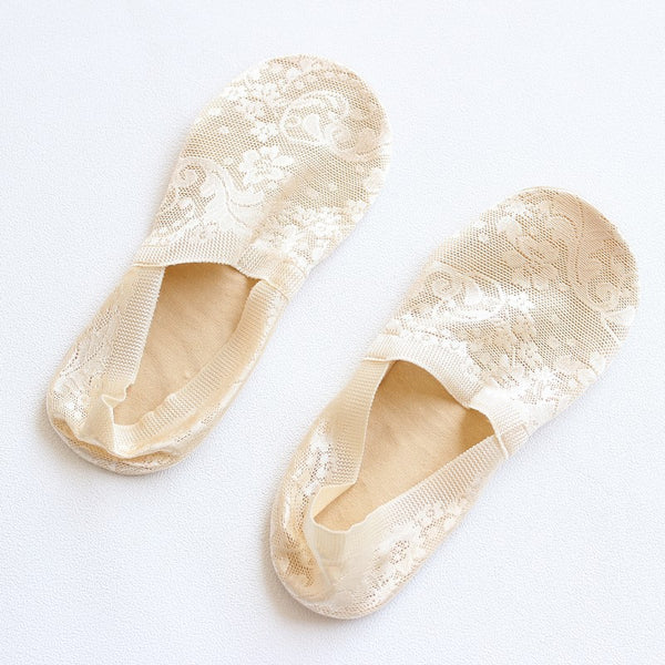 Spring and Summer New Deep Mouth Ice Silk Stealth Boat Socks Women's Ultra-thin Model